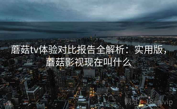 蘑菇tv体验对比报告全解析：实用版，蘑菇影视现在叫什么