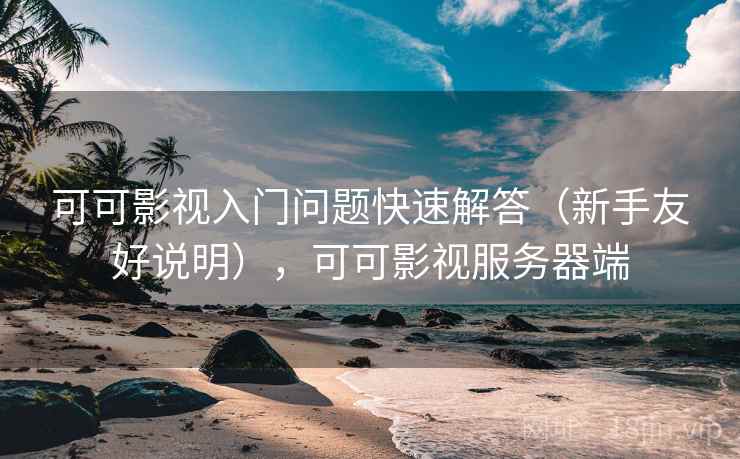 可可影视入门问题快速解答（新手友好说明），可可影视服务器端